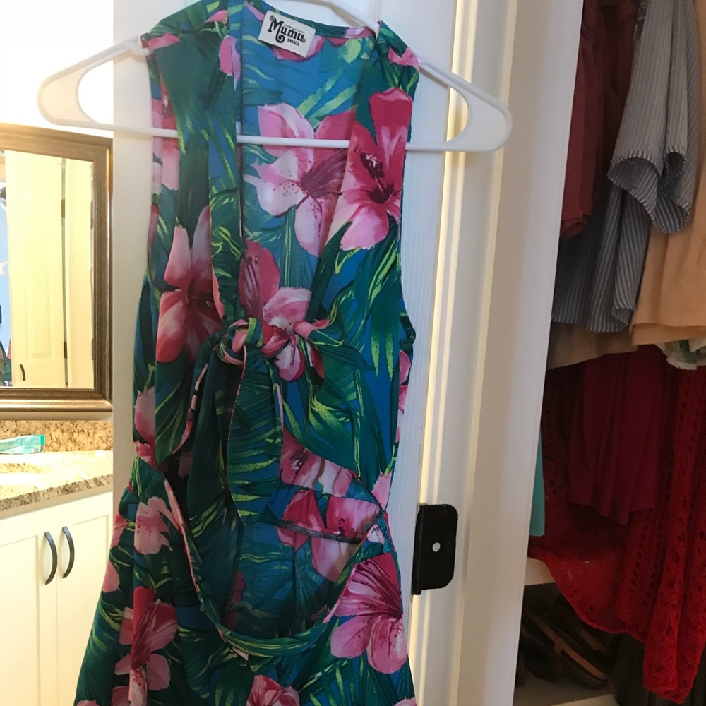 Show me your mumu Nantucket romper in lady Luau